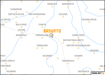 map of Basurto