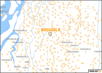 map of Bāsūwāla