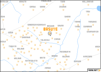 map of Basuye