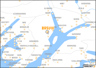 map of Båsvik