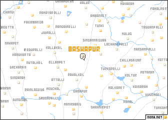 map of Baswapur
