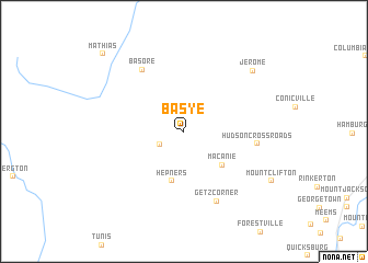 map of Basye