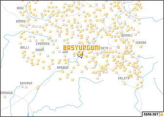 map of Basyūr Gūni