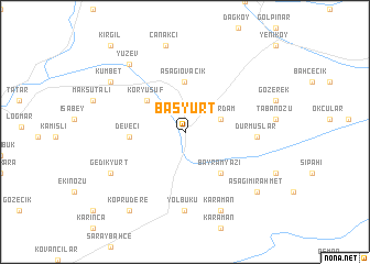 map of Başyurt