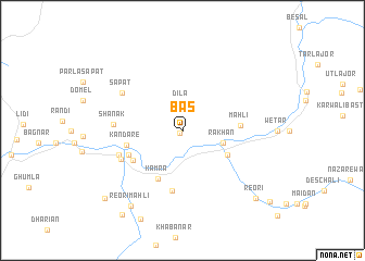 map of Bās