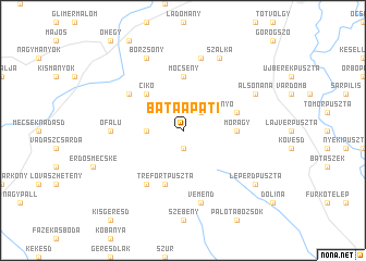 map of Bátaapáti