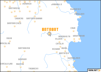 map of Batabat