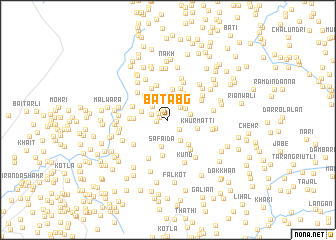 map of Batabg