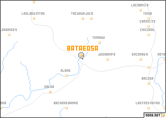 map of Bataeosa