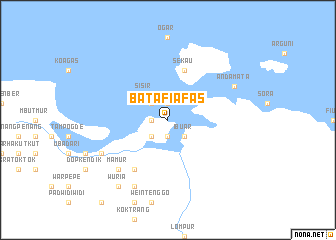 map of Batafiafas