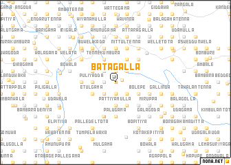 map of Batagalla