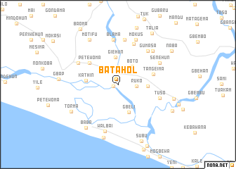 map of Batahol