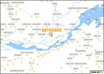 map of Bata Kāra