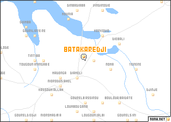 map of Batakarédji