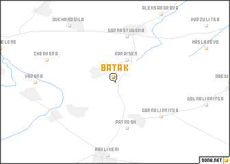 map of Batak
