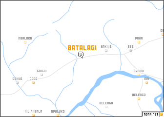 map of Batalagi