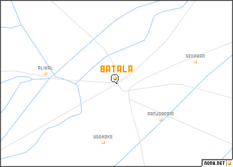 map of Batāla