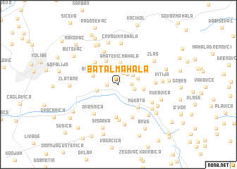 map of Batal Mahala