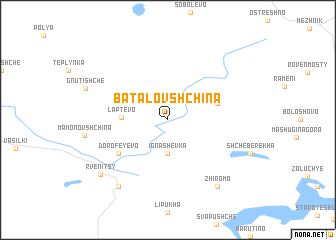 map of Batalovshchina