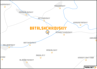map of Batal\