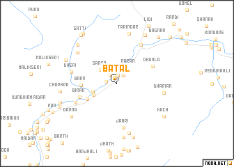 map of Batal