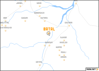 map of Batal