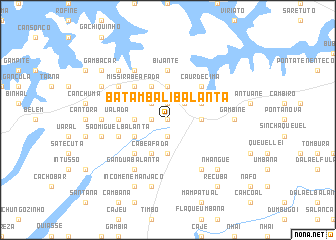 map of Batâmbali Balanta