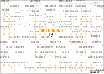 map of Batangala