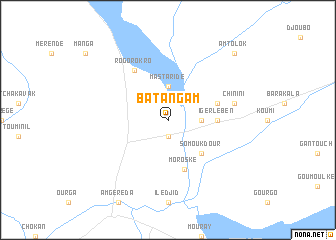 map of Batangam