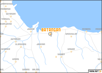 map of Batangan