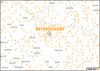 map of Batangi Chikar