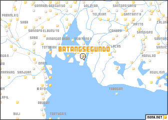 map of Batang Segundo