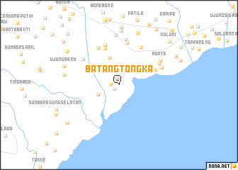 map of Batangtongka