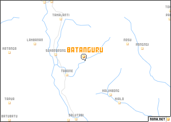 map of Batanguru