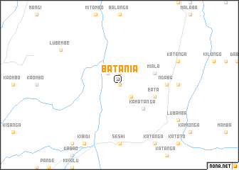 map of Batania