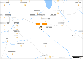 map of Batani