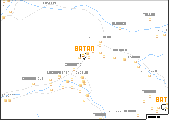 map of Batán