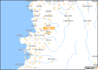 map of Batan