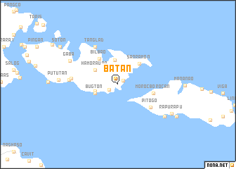 map of Batan