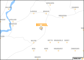 map of Bataol