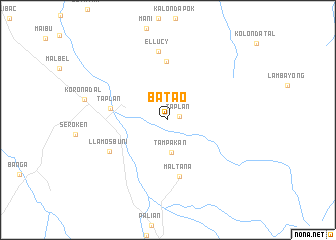 map of Batao