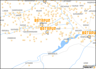 map of Batapur