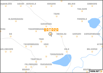 map of Batara