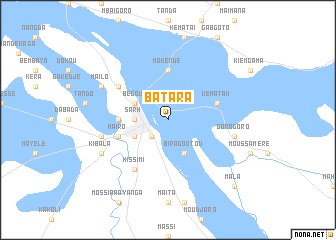 map of Batara