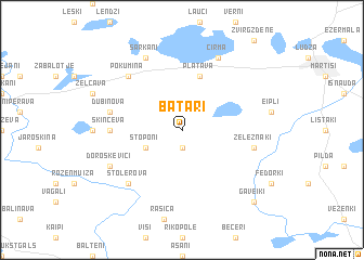 map of Batari