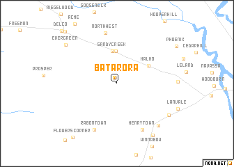 map of Batarora