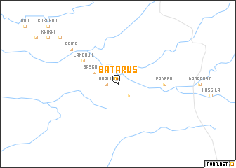 map of Batarus