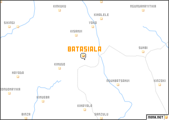 map of Bata-Siala