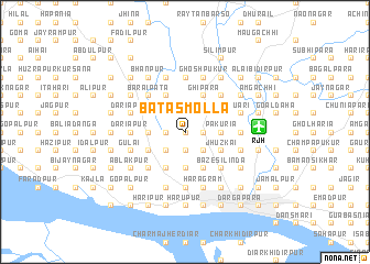 map of Bātāsmolla