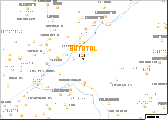 map of Batatal